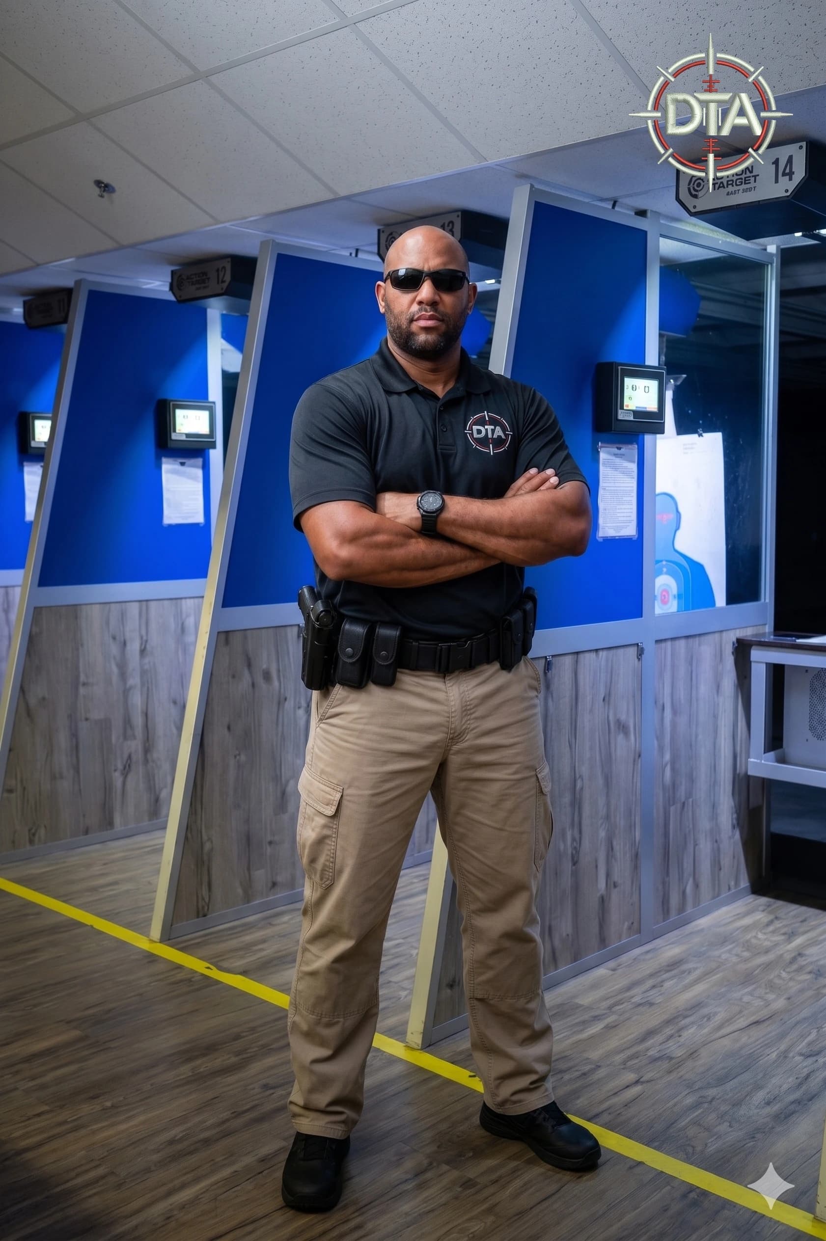 First-time shooter training at Down-Range Training Academy